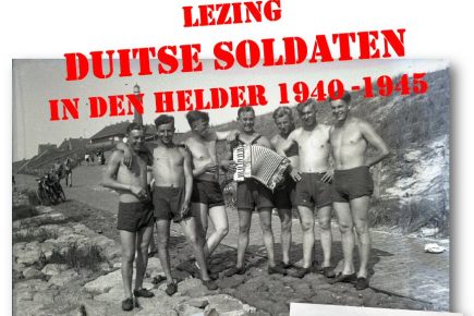 De HHV presenteert 19 juni de lezing Lezing over de Duitse soldaten in Den Helder 1940-1945.